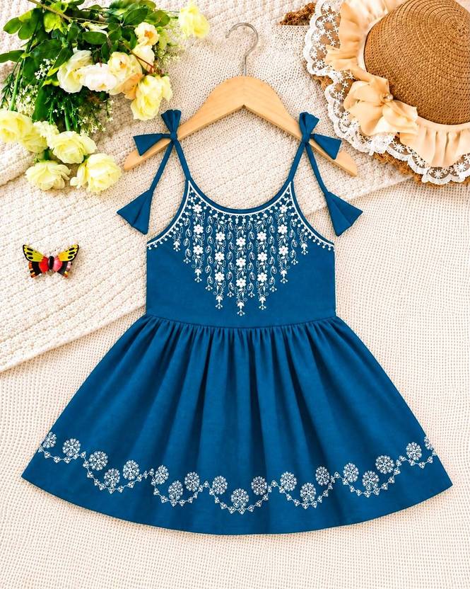 TWINS BROTHERS GARMENTS Baby Girls Above Knee Festive/Wedding Dress