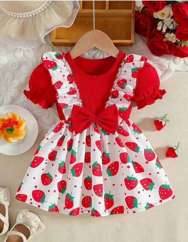 HKCOLLECTION Indi Baby Girls Midi/Knee Length Casual Dress