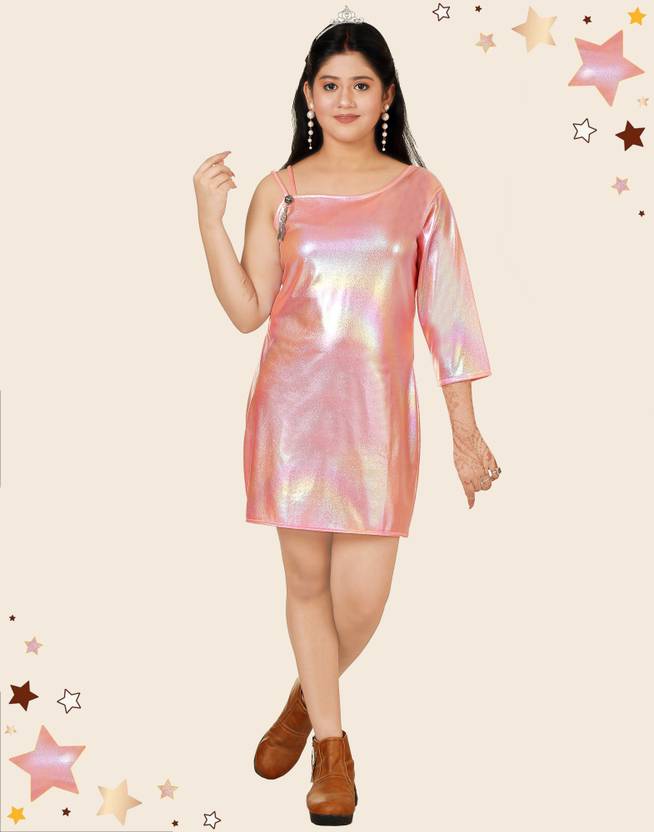 KRISHTINA Girls Above Knee Party Dress