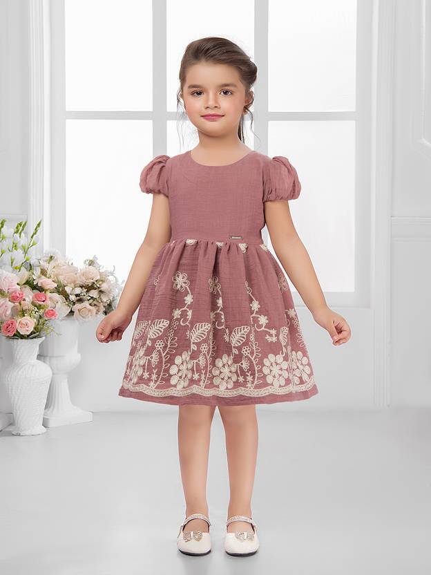 Snazzygirl Indi Girls Midi/Knee Length Casual Dress