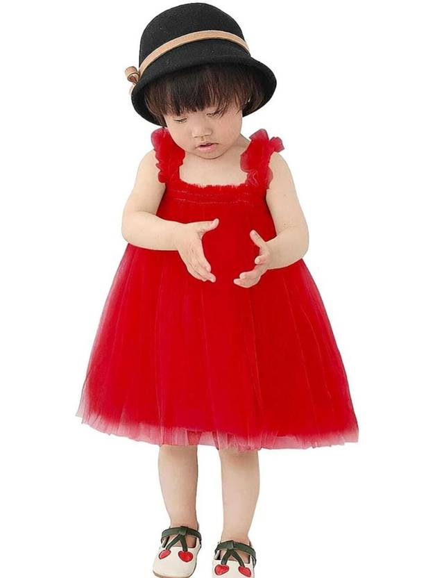 BM7STAR Baby Girls Below Knee Casual Dress