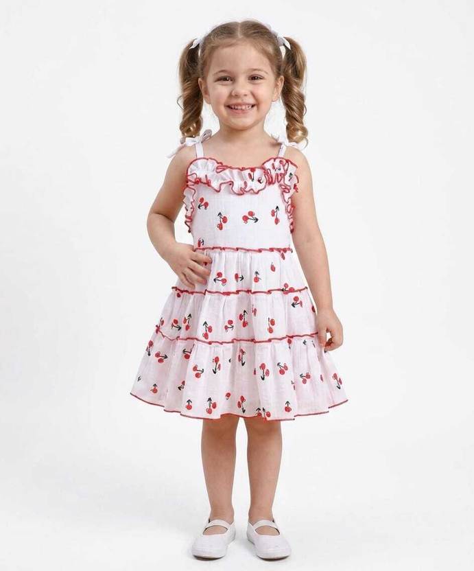 arkolkata Girls Above Knee Casual Dress