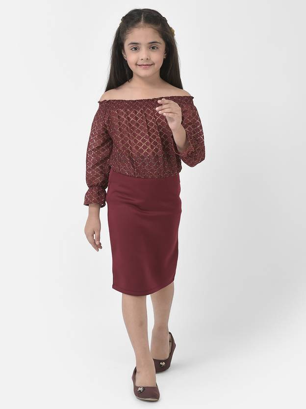 Eavan Girls Mini/Short Casual Dress