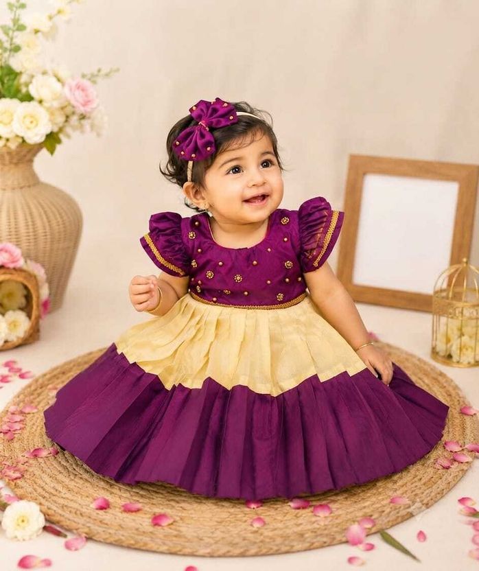 PW PLATYPU WORLD Girls Multicolor Midi Dress - Image 8