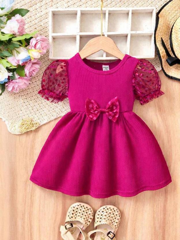 UNIQUEEE Girls Above Knee Party Dress