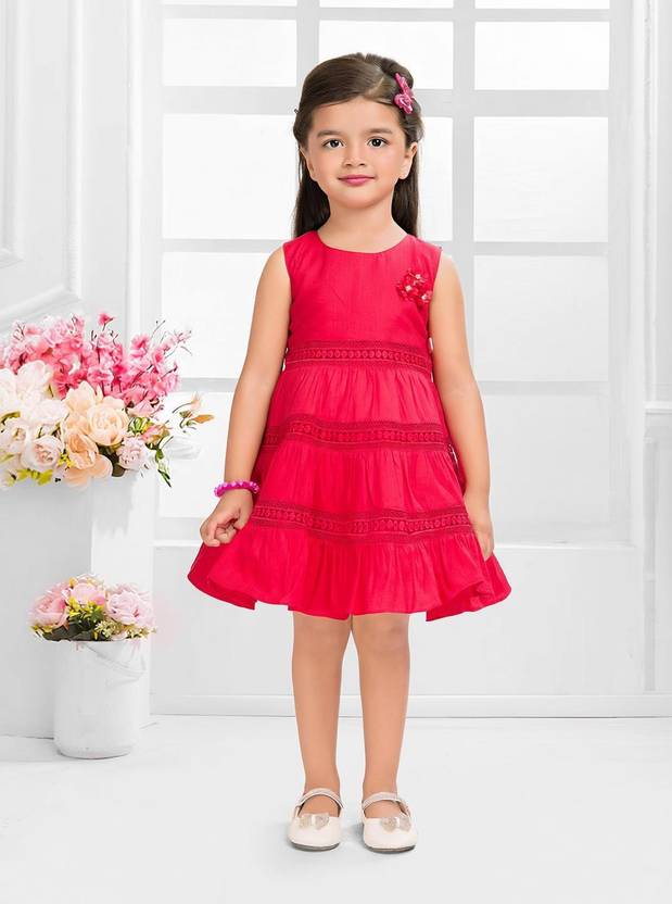 Snazzygirl Girls Midi/Knee Length Casual Dress