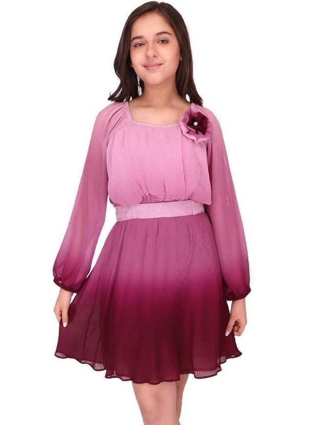 Cutecumber Baby Girls Midi/Knee Length Casual Dress