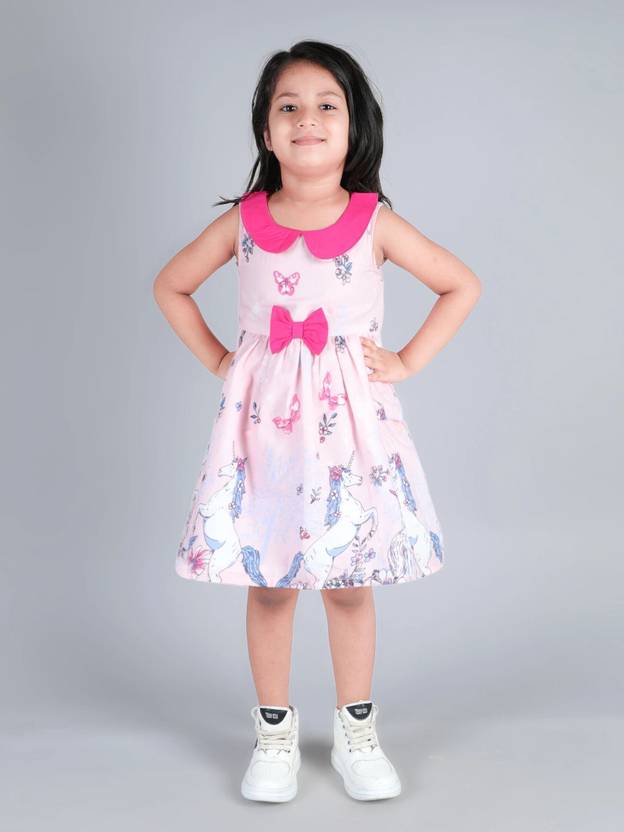mama & bebe Girls Midi/Knee Length Casual Dress