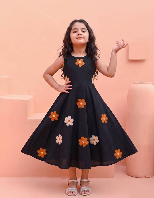 Aika Girls Below Knee Party Dress