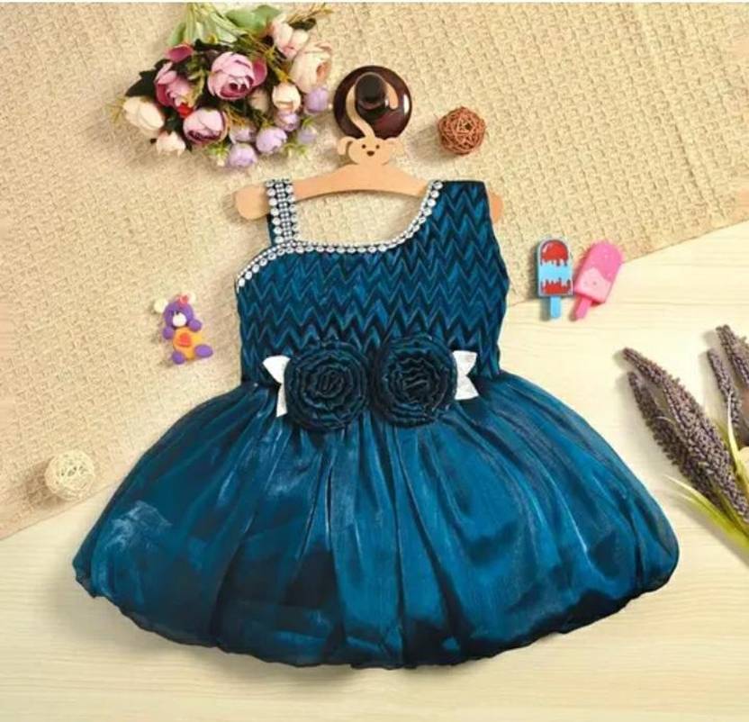 arkolkata Girls Above Knee Party Dress