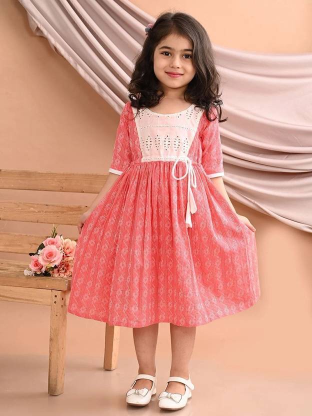 Sangria Girls Calf Length Casual Dress