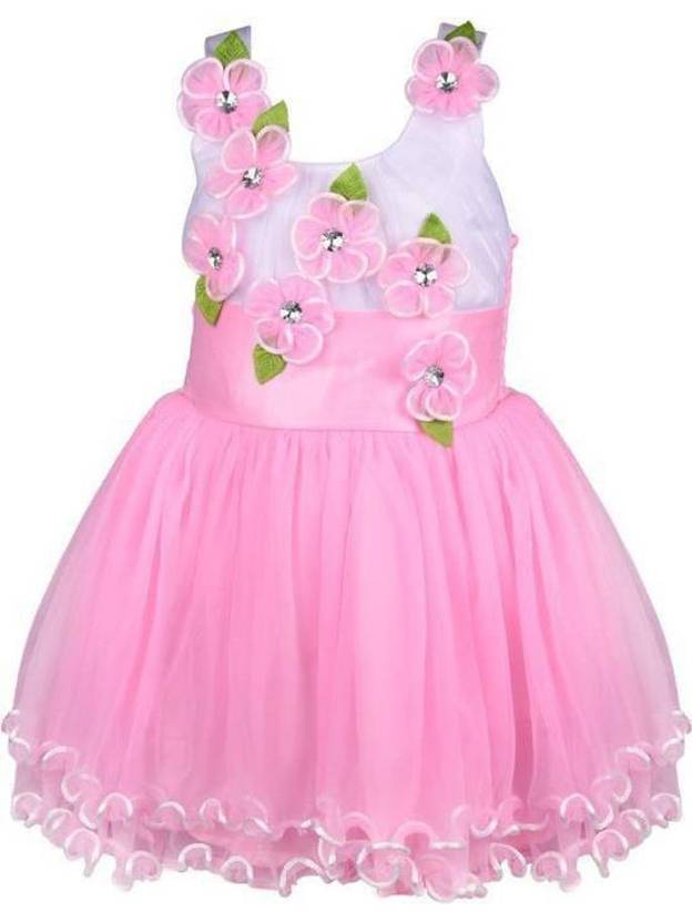 Wishkaro Girls Midi/Knee Length Party Dress