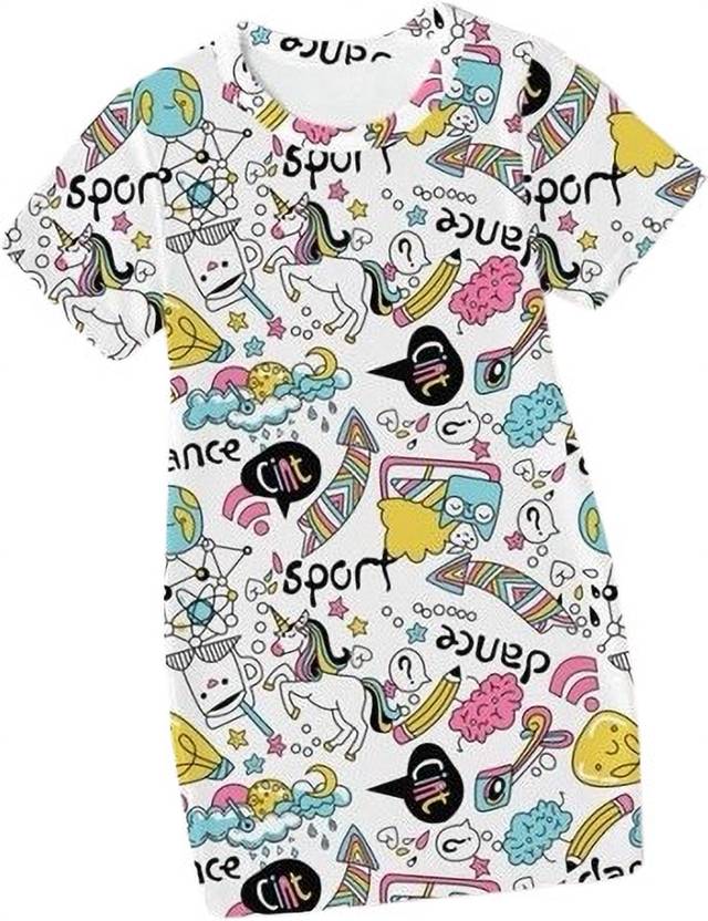 Bleckz Someak Indi Girls Above Knee Casual Dress