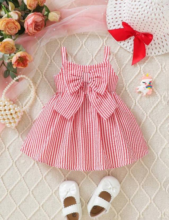 UNIQUEEE Baby Girls Midi/Knee Length Festive/Wedding Dress