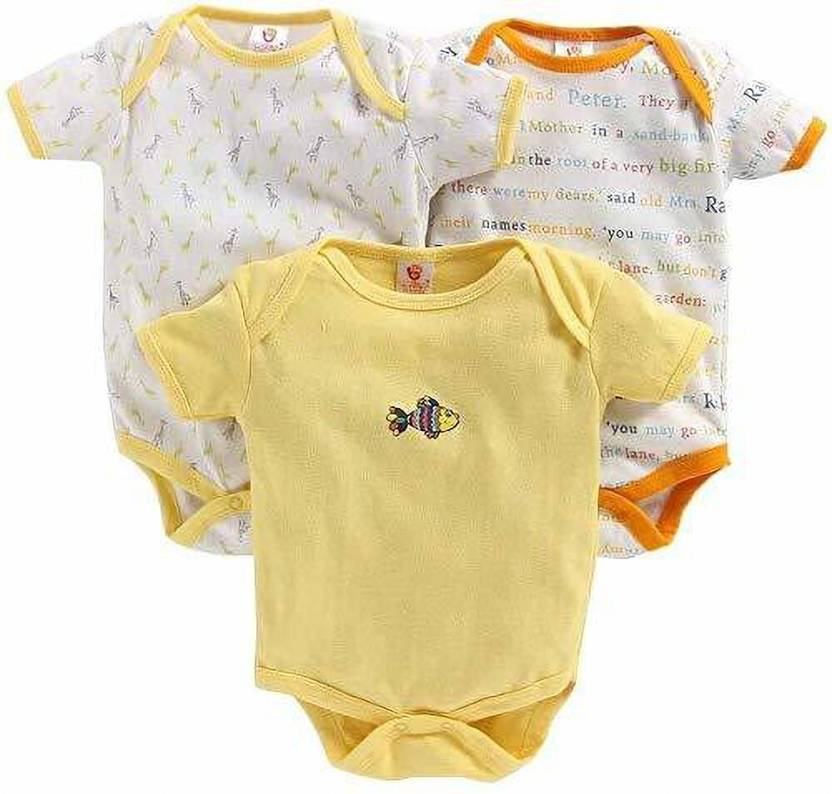 Appukids Romper For Baby Boys Casual Printed Pure Cotton
