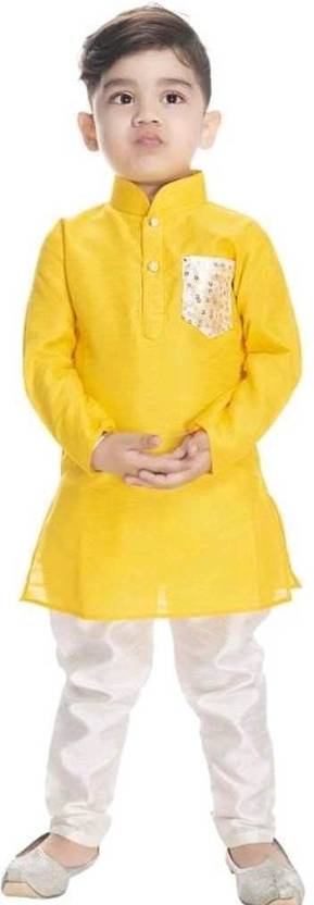 Elegant Attire Boys Festive & Party Kurta and Pyjama Set