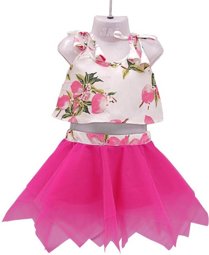 Anneca Girls Casual Top and Skirt Set