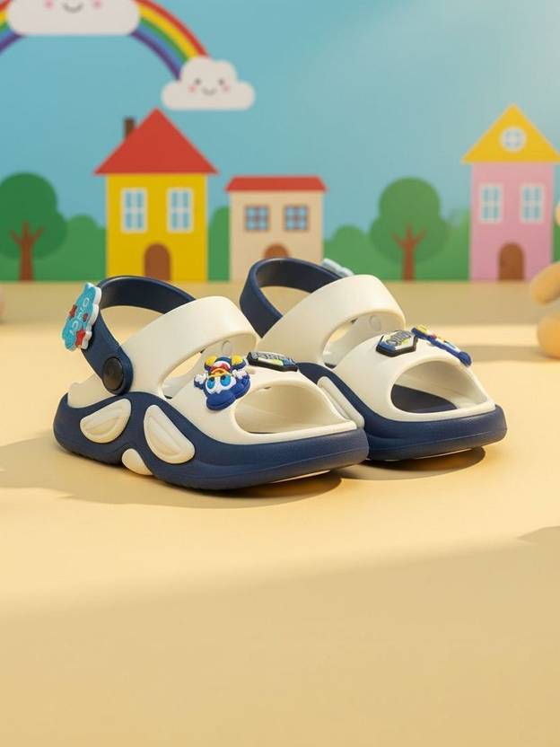 bachuaa Sling Back Strappy Sandals For Boys & Girls