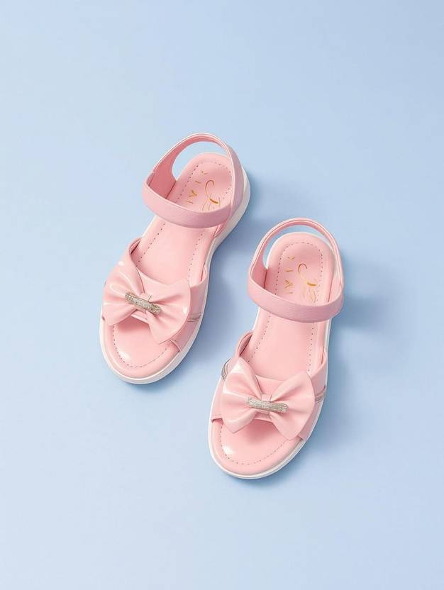 CST Lifestyle Disney Princess Strap Wedges For Girls