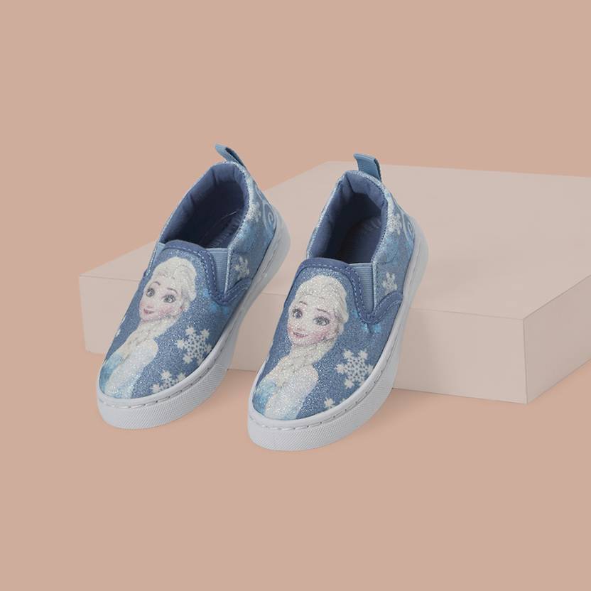 Pantaloons Junior Frozen Slip on Loafers For Girls