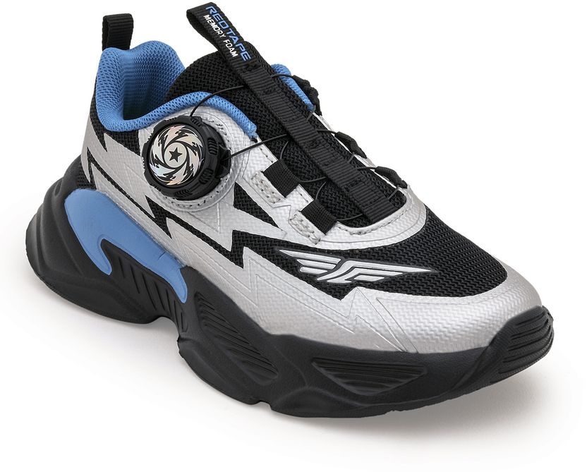 RED TAPE Kids Red Drawstring Walking Shoes - Image 6