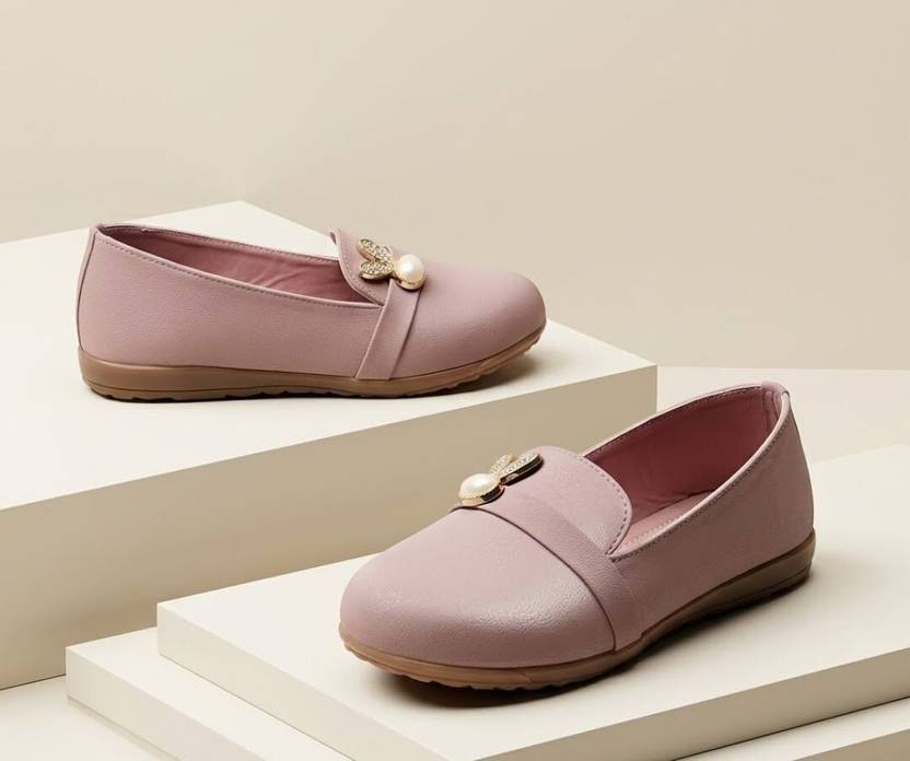 GLORIACE Disney Princess Slip on Ballerinas For Girls