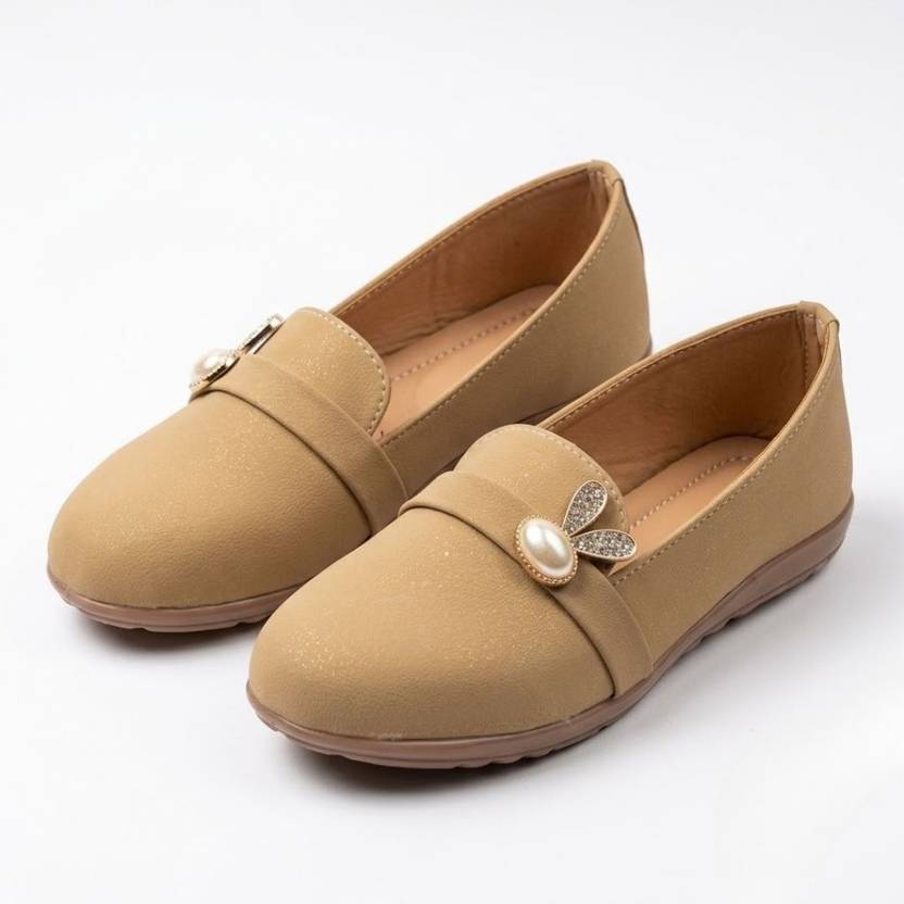 GLORIACE Disney Princess Slip on Ballerinas For Girls