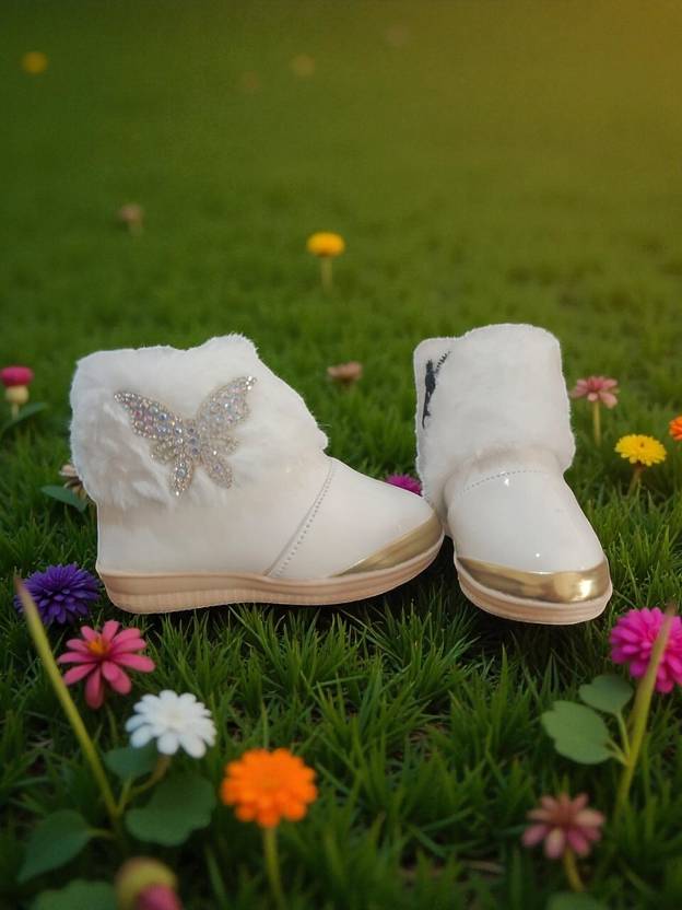 AWALIWALI Hulk Zip Casual Boots For Girls