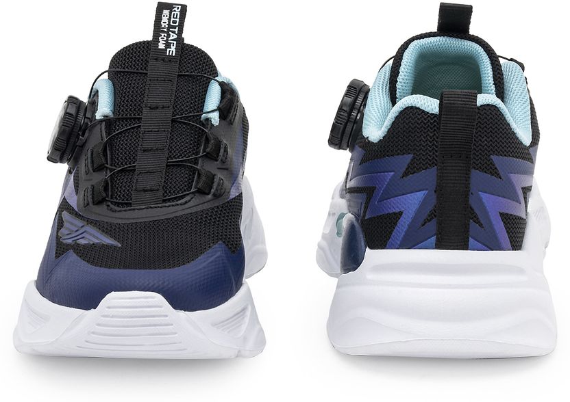 RED TAPE Kids Red Drawstring Walking Shoes - Image 4