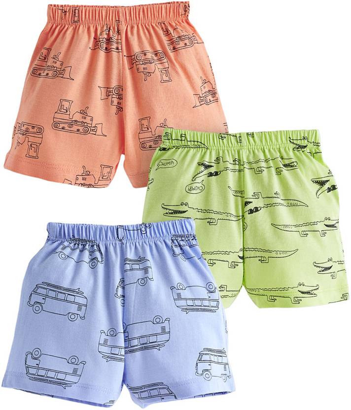 Hopscotch Short For Baby Boys & Baby Girls Casual Printed Pure Cotton