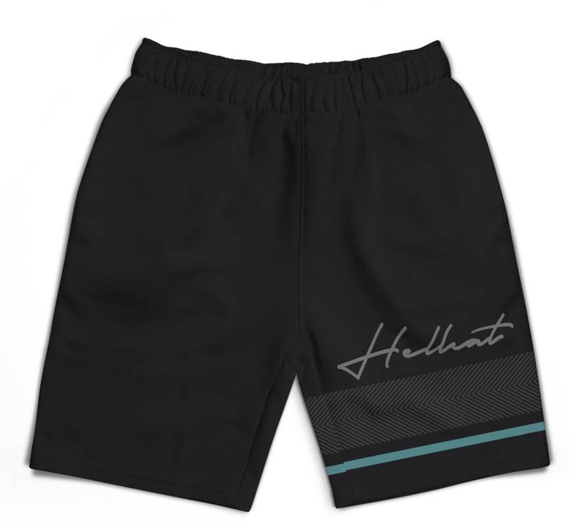 Hellcat Short For Boys Casual Printed Cotton Blend