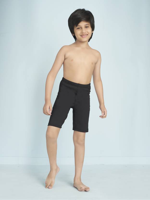 HERE&NOW Short For Boys Sports Solid Nylon