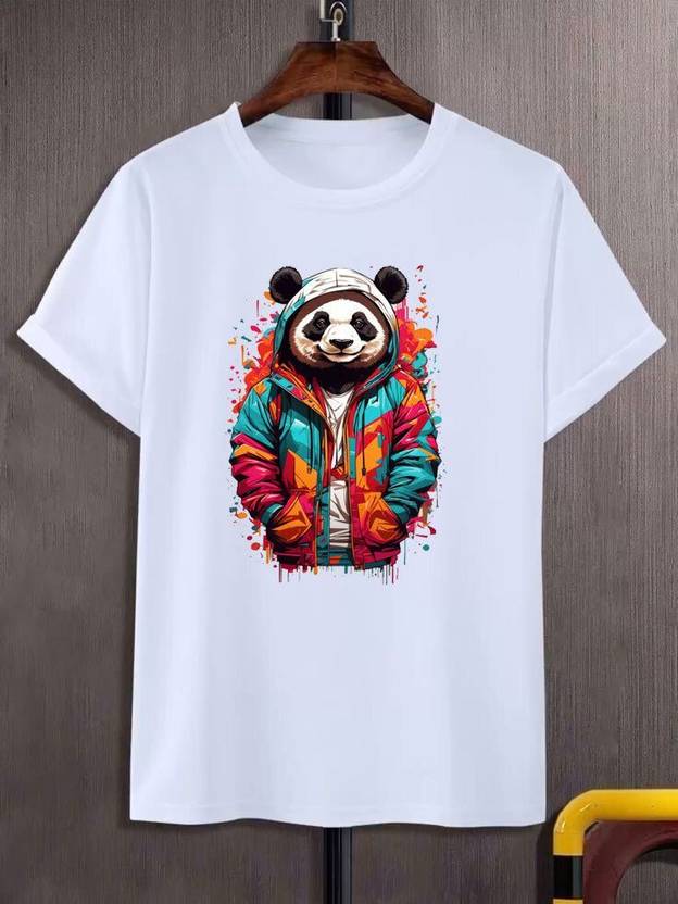 TRENDING GPGARMENNT Boys & Girls Printed Polyester Regular T Shirt