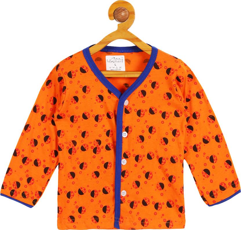 babeezworld Boys & Girls Printed Cotton Blend Regular T Shirt