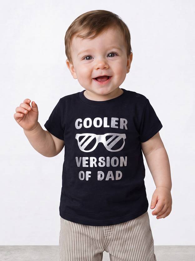 R&B Boys Graphic Print Pure Cotton Regular T Shirt