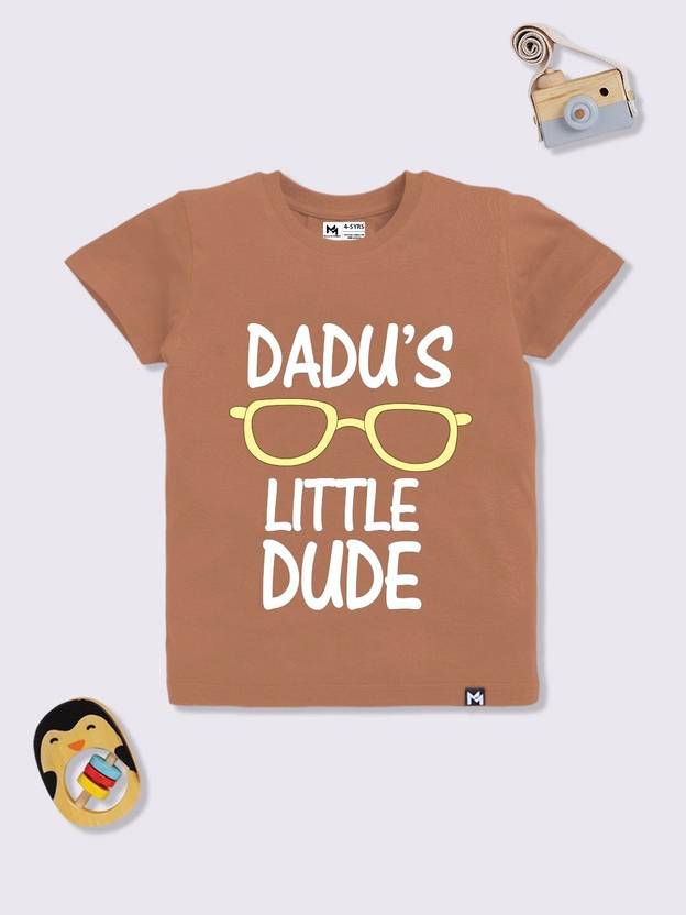 YK X Minute Mirth Baby Boys Printed Pure Cotton Regular T Shirt