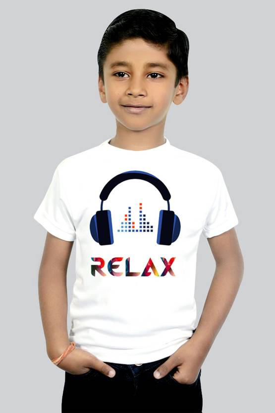 Nonastore Entz Boys & Girls Printed Polyester Regular T Shirt