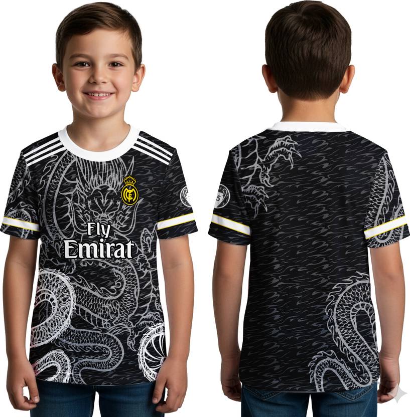 SF Enterprise Boys Printed Polycotton Regular T Shirt