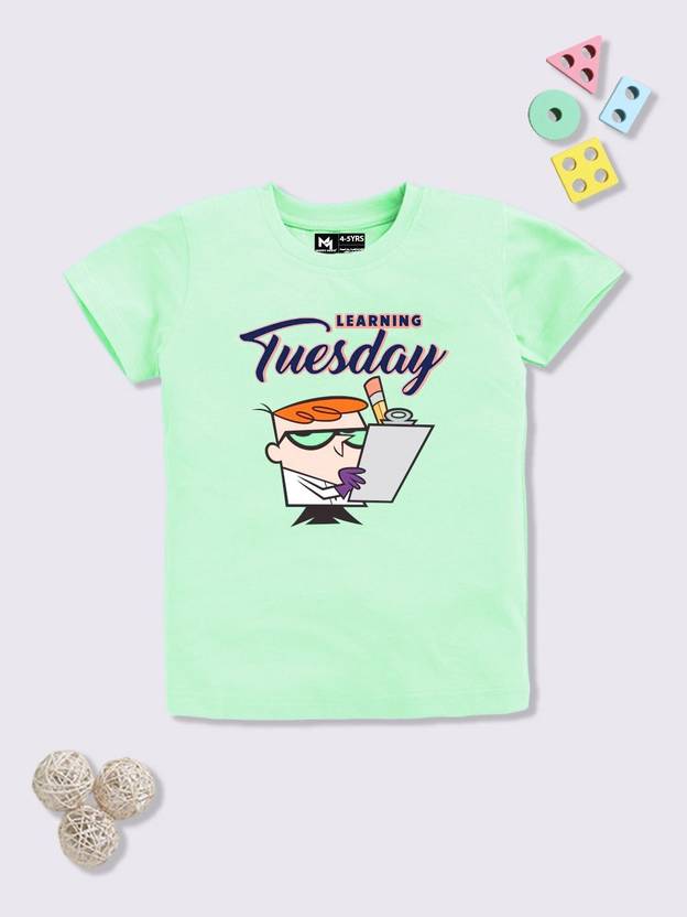 YK X Minute Mirth Boys Graphic Print Pure Cotton Regular T Shirt