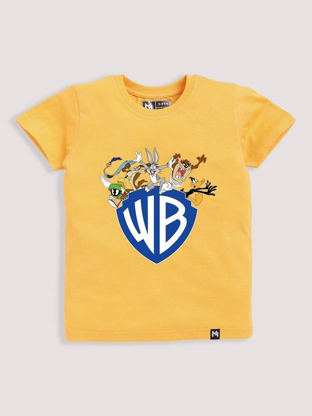 YK X Minute Mirth Boys Printed Pure Cotton Regular T Shirt