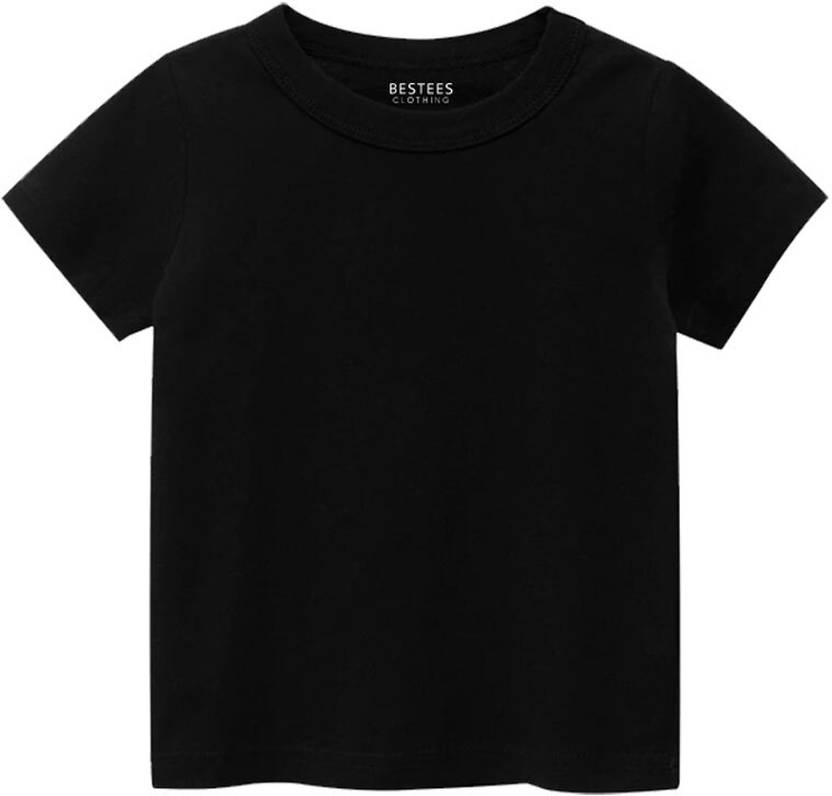 BESTEESCLOTHING Baby Boys & Baby Girls Solid Pure Cotton Regular T Shirt