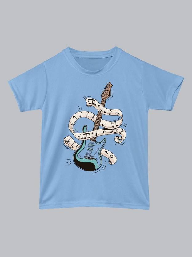 BAESD Boys & Girls Printed Polyester Regular T Shirt