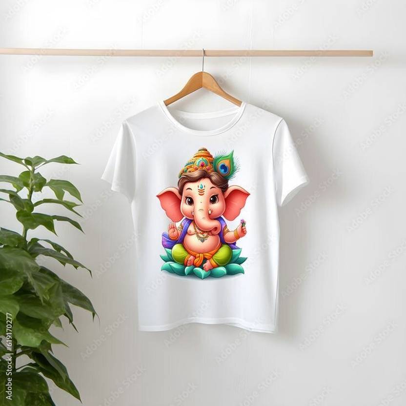 TRENDING GPGARMENNT Boys & Girls Printed Polyester Regular T Shirt