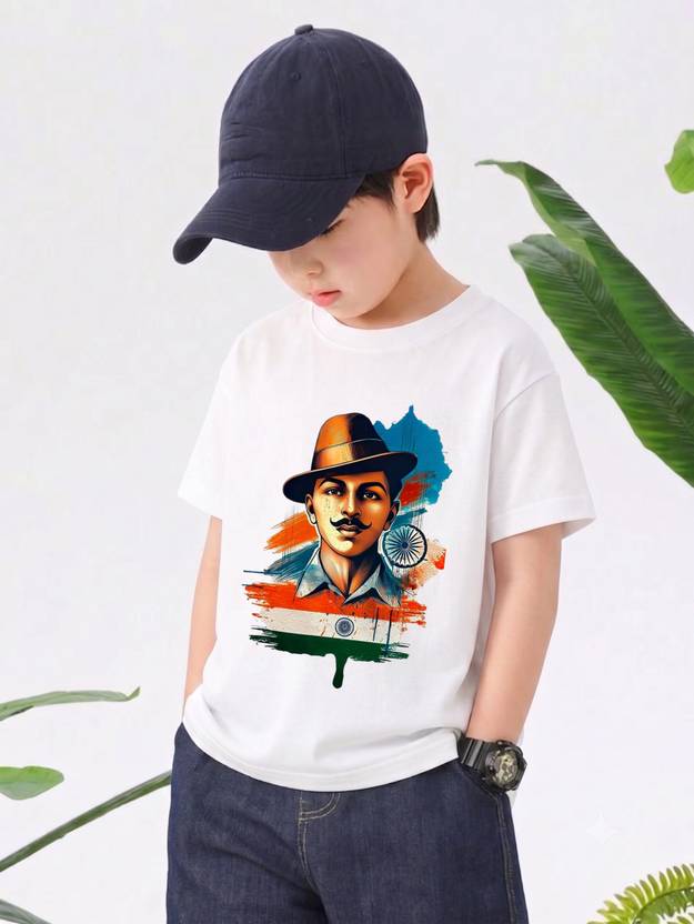 Pvsfashionhub Boys Printed Polyester Regular T Shirt