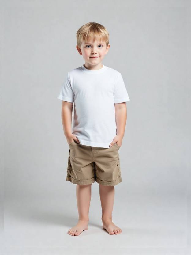 Seyor Boys Solid Pure Cotton Regular T Shirt