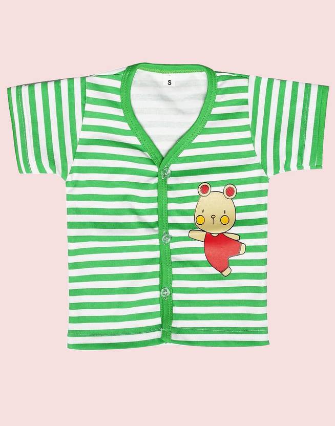 babeezworld Baby Boys & Baby Girls Printed Pure Cotton Regular T Shirt