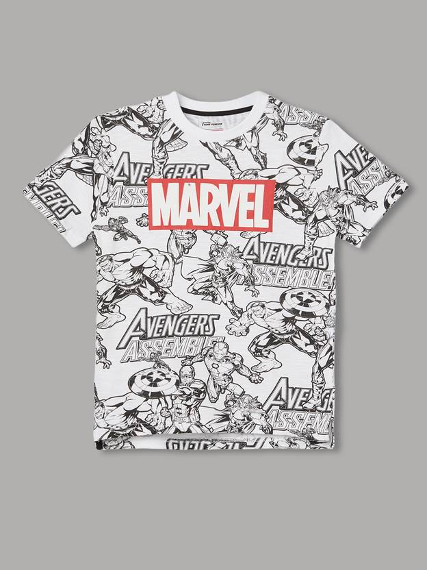 Fame Forever by Lifestyle Boys Printed Cotton Blend Regular T Shirt