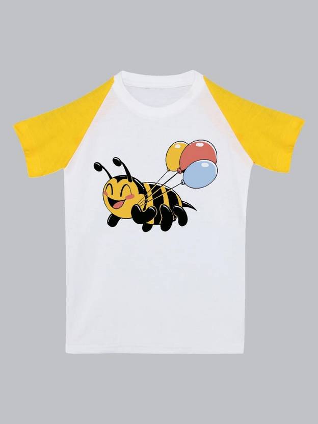 BAESD Boys & Girls Printed Pure Cotton Regular T Shirt