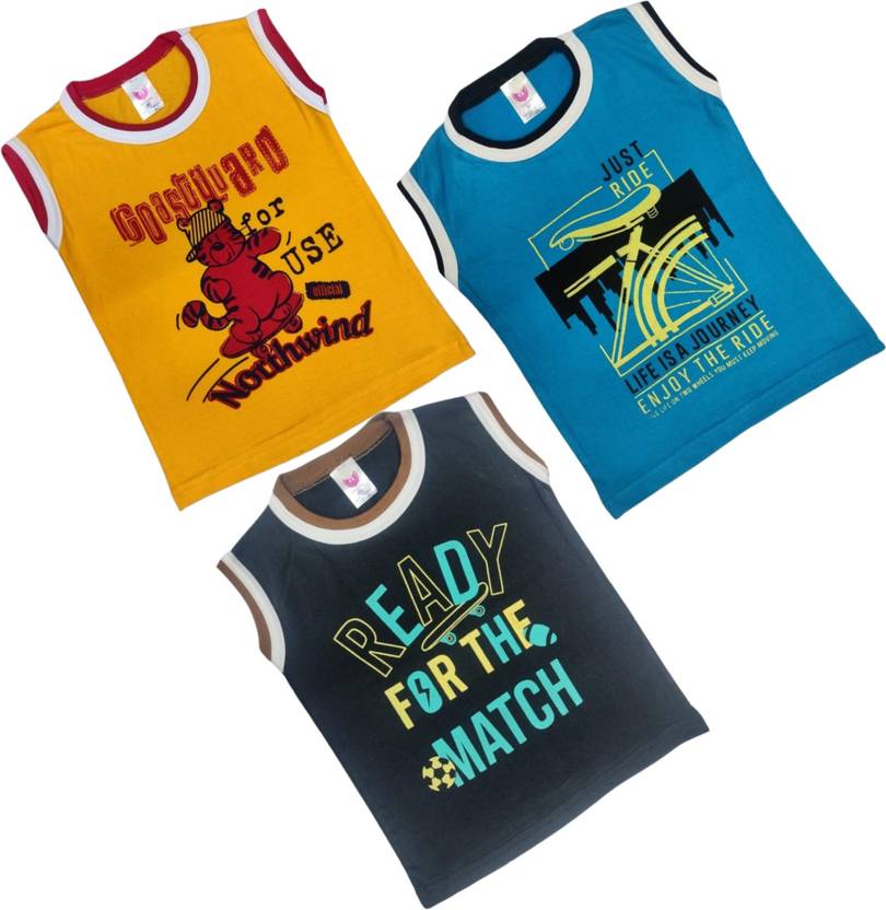 Seyor Baby Boys Printed Pure Cotton Regular T Shirt