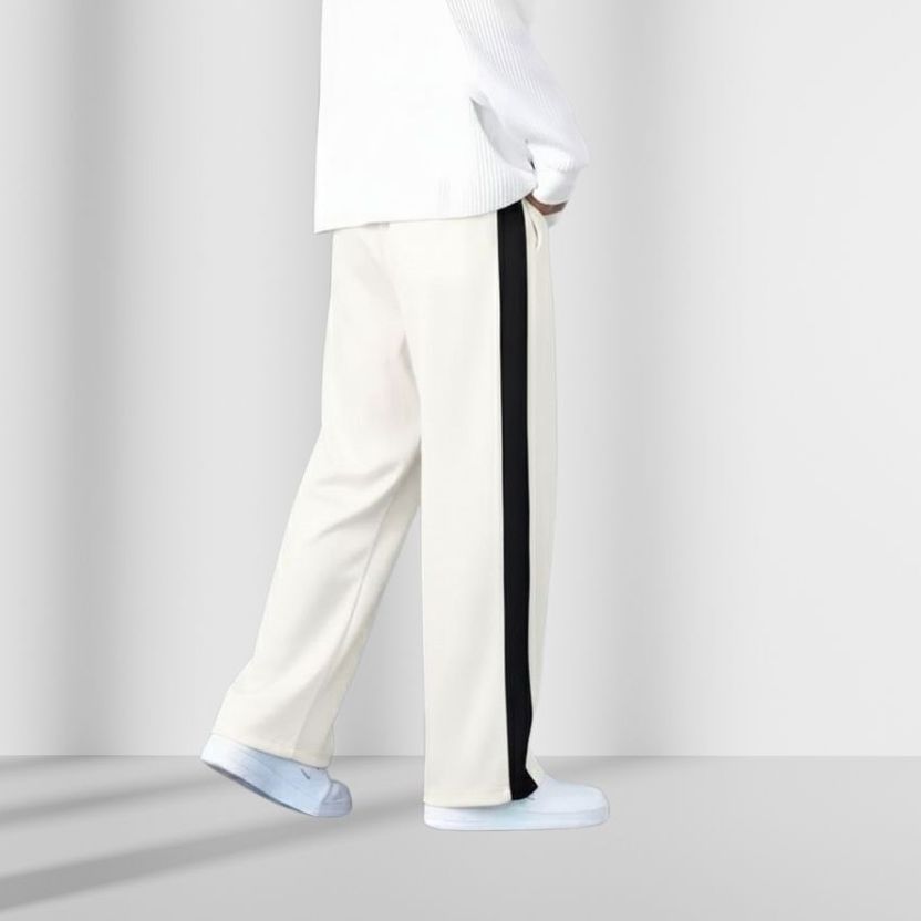 ManyaEmpire Boys Track Pant (White, Black, Pack of 2) - Image 2